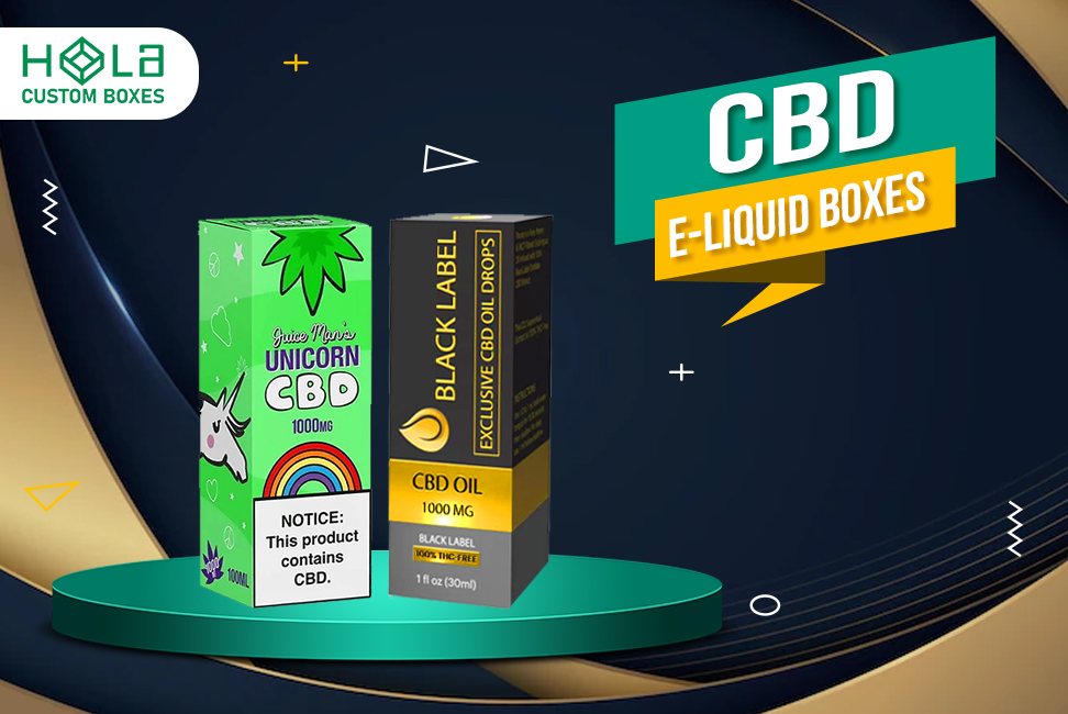 cbd e-liquid boxes