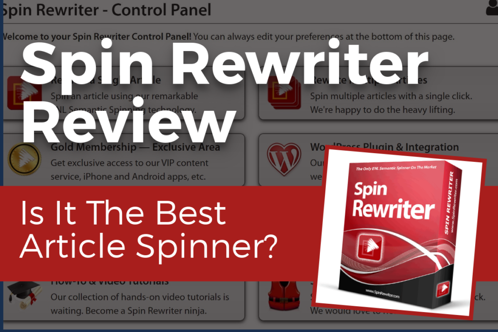 Spin Rewriter Review - Get 40+ Premium Bonuses FREE Today!