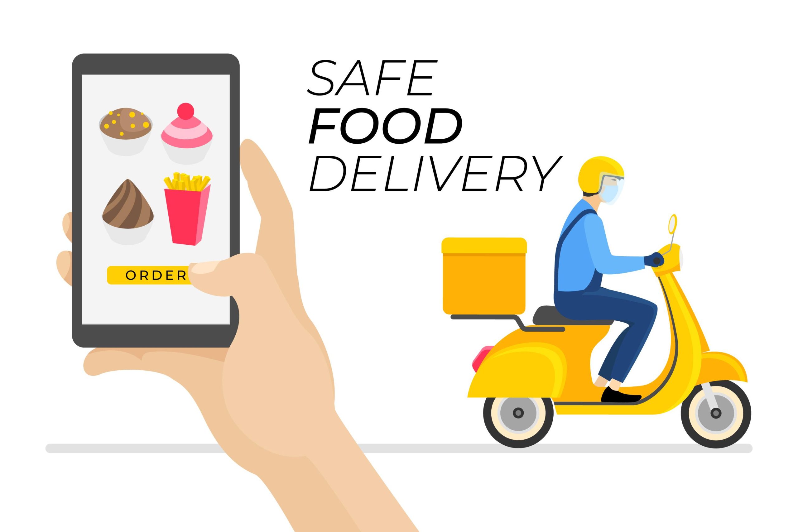 Food delivery app for businesses