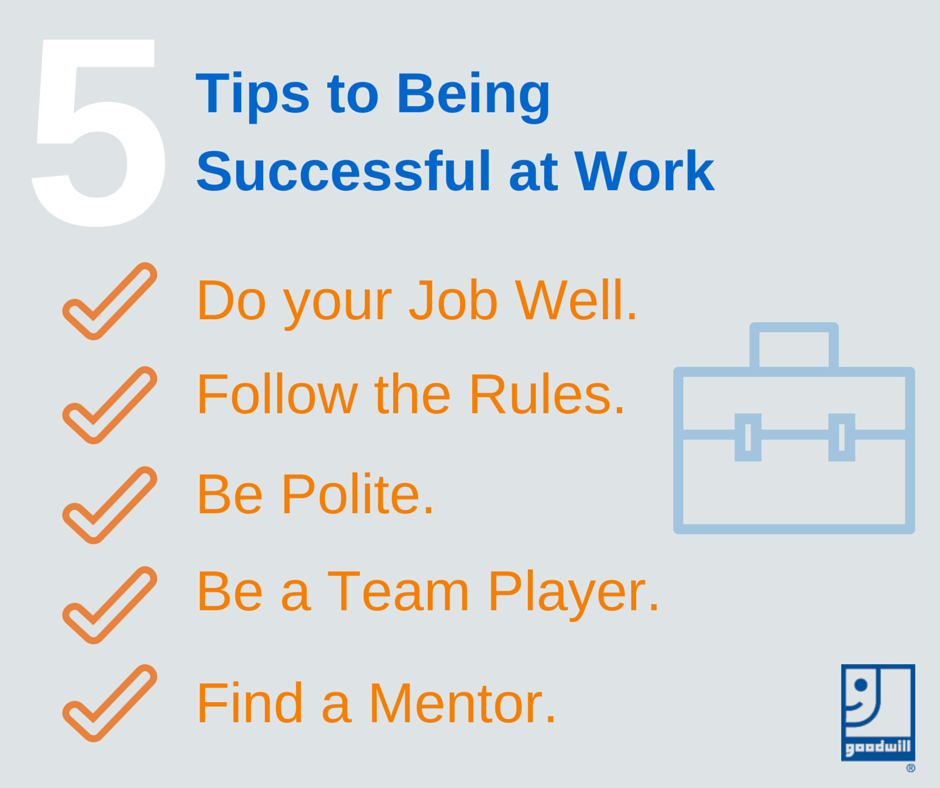 How to be successful at work